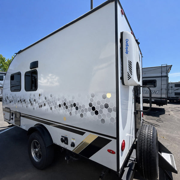 wall mount 12v ac unit on trailer