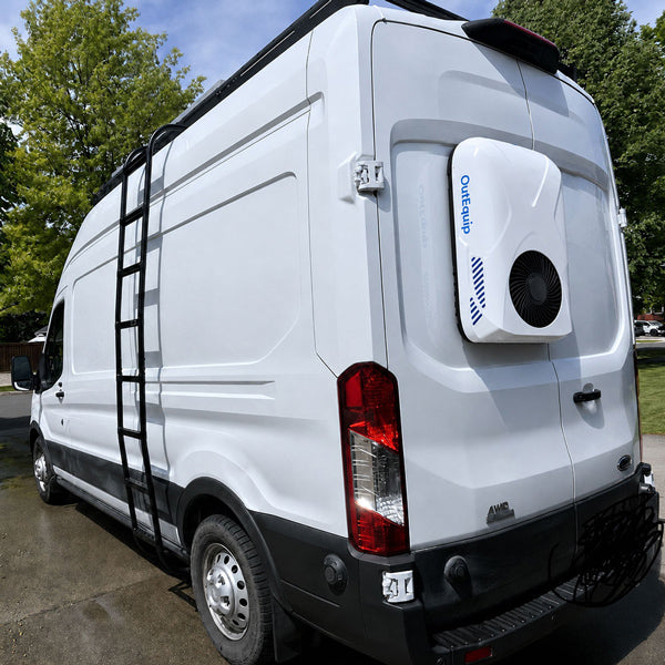 wall mounted ac unit on van