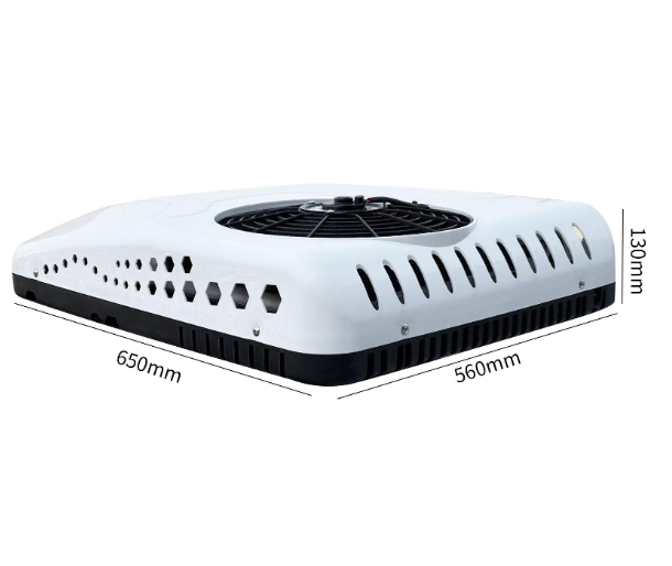 8,000 BTU Rooftop Air Conditioner, 12V DC Cooling & Heating Unit for RVs, Vans, Campers, Tractors, Trucks