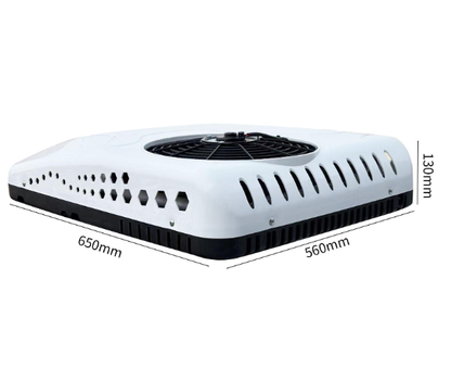 8,000 BTU Rooftop Air Conditioner, 12V DC Cooling & Heating Unit for RVs, Vans, Campers, Tractors, Trucks
